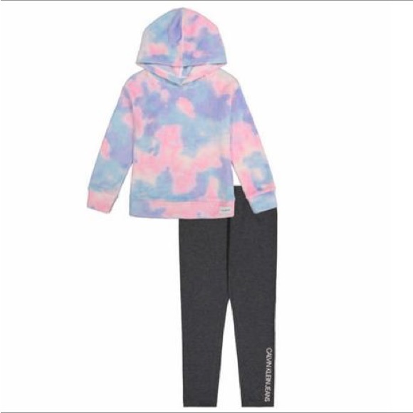 Calvin Klein Youth 2-piece Set, Multi color (size : XS (5/6), S (7/8) ) - Picture 2 of 9